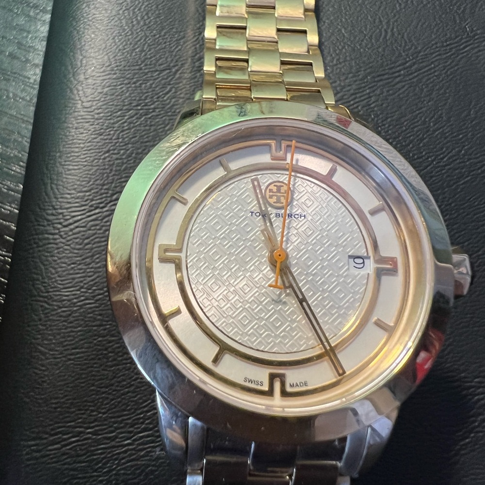 Gold tone Tory Burch Watch